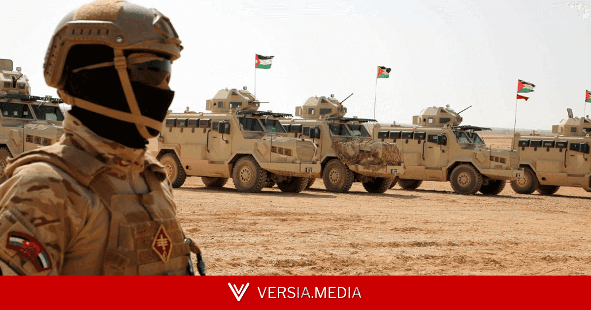 الجيش الأردني يعلن إسقاط 8 صواريخ إيرانية