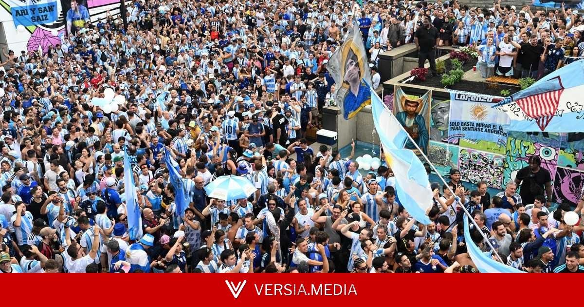 غزو أرجنتيني لأتلانتا.. الجماهير تسبق صافرة موقعة إنجلترا