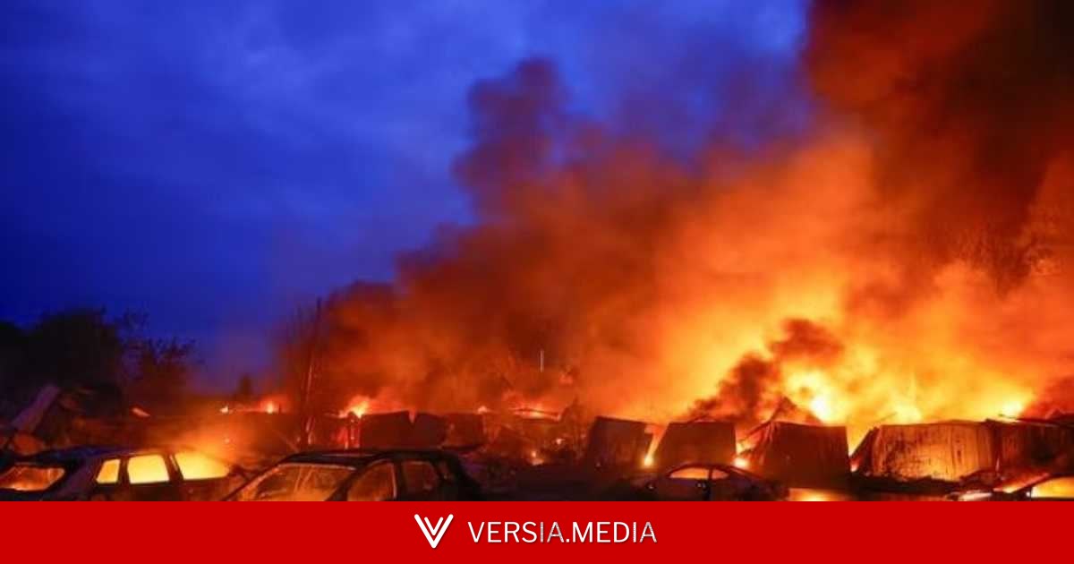 انفجارات تهز كييف.. موجة صاروخية روسية تضرب العاصمة