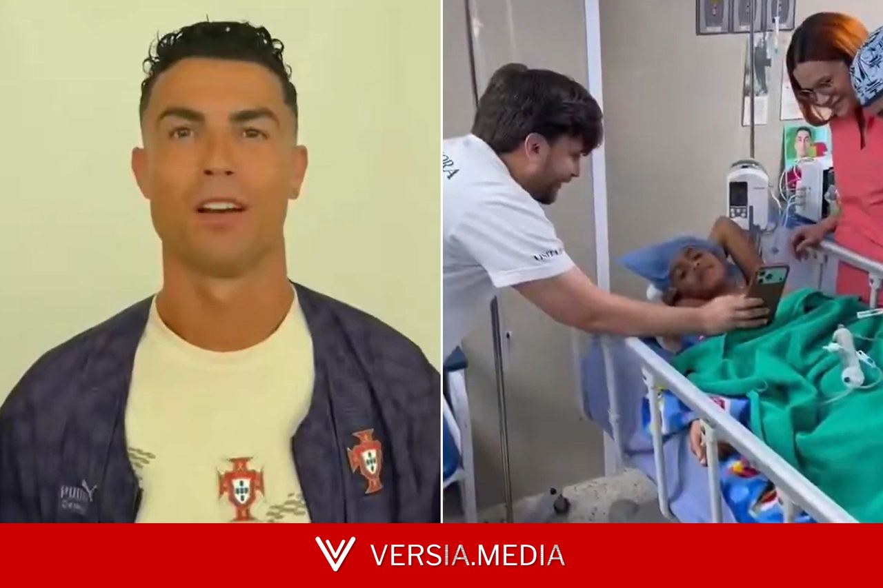 بالفيديو.. رسالة مؤثرة من رونالدو لطفل منكوب في فنزويلا