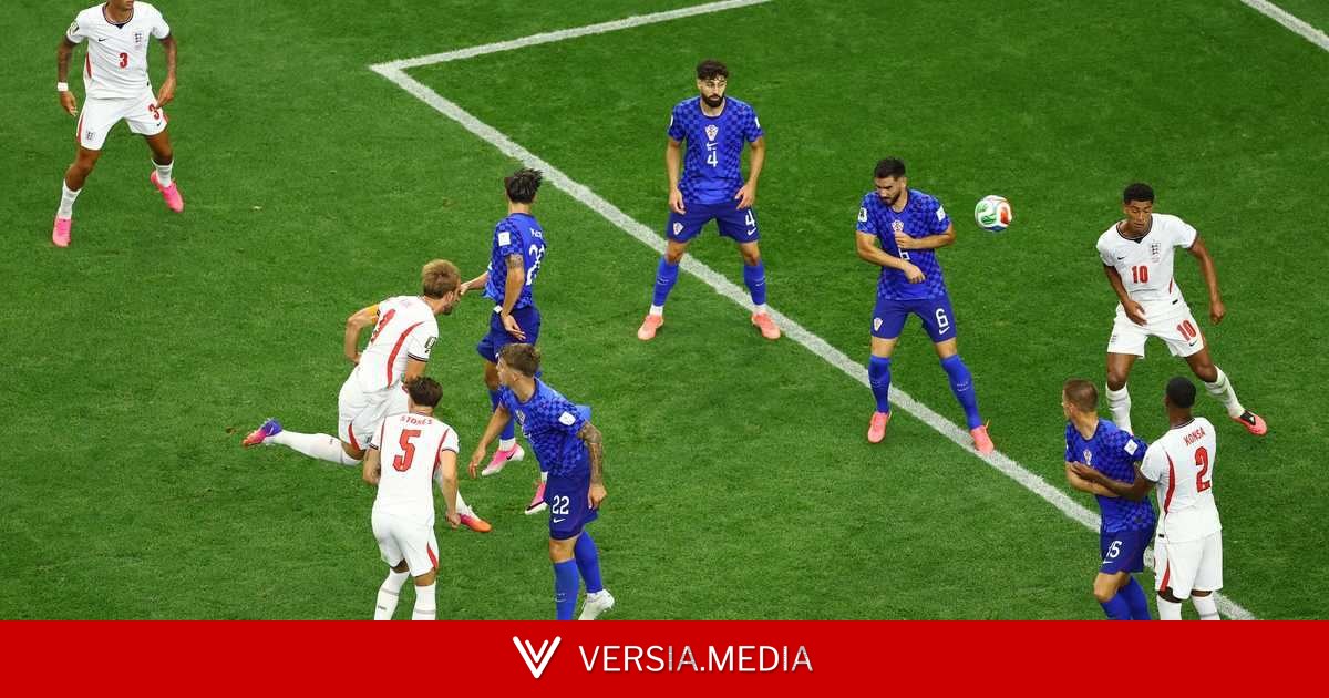 إنجلترا تستهل مشوارها في المونديال برباعية في شباك كرواتيا