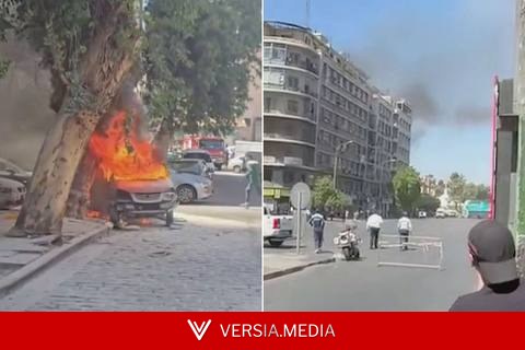 مباشر.. انفجاران قرب مقر إقامة ماكرون في دمشق والإليزيه يؤكد استمرار الزيارة