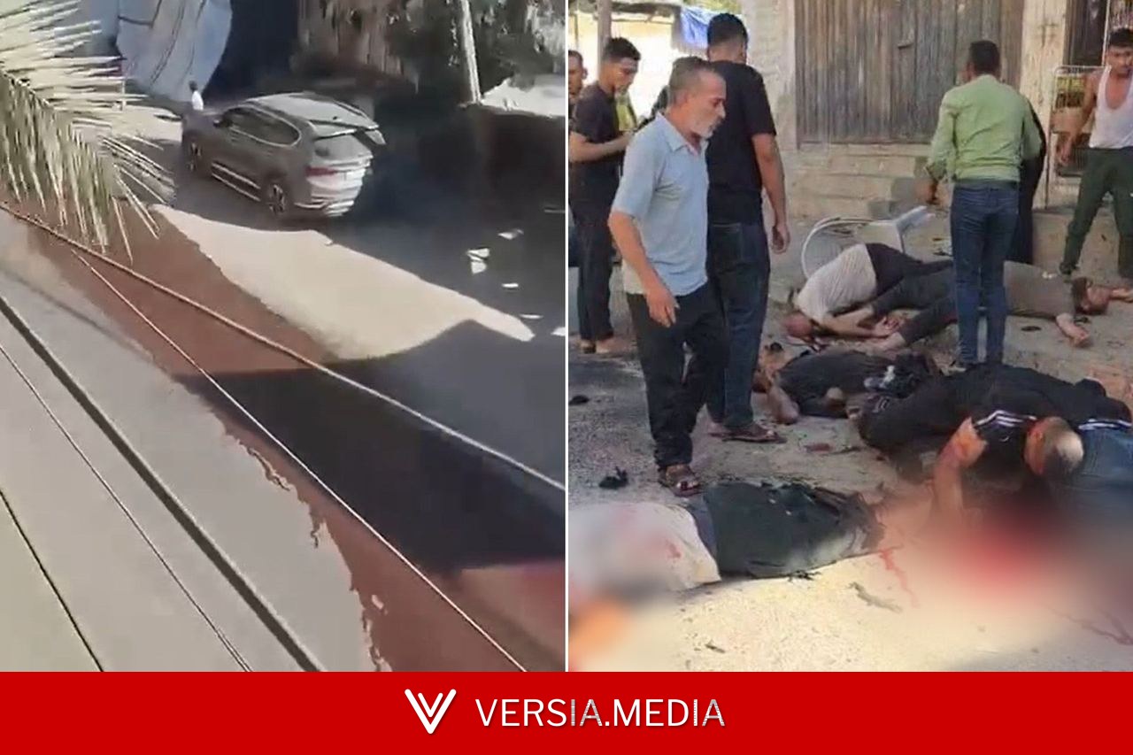 صور صادمة.. مجزرة تحول جنازة إلى مواكب شهداء في غزة