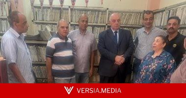 رئيس الإذاعة المصرية يتفقد كنوز 