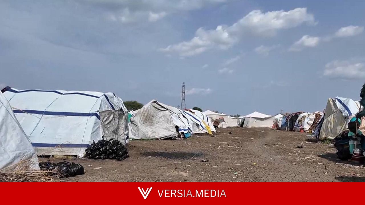 أوضاع مأساوية وإنسانية صعبة للنازحين بالدمازين السودانية
