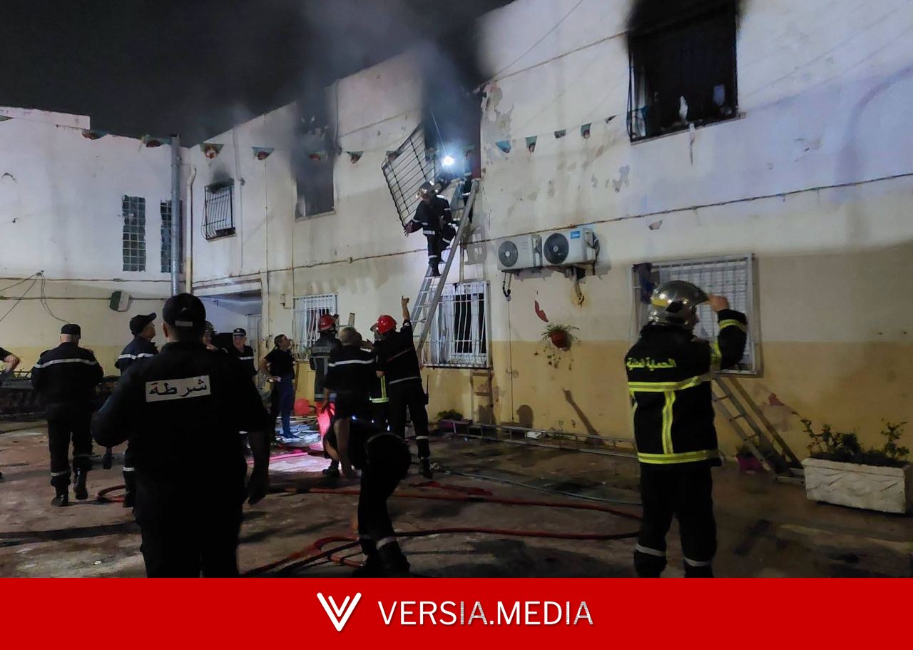 11 قتيلا و19 مصابا بحريق دار أيتام في الجزائر